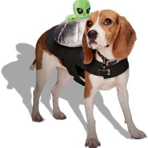 Pet costume flying saucer
